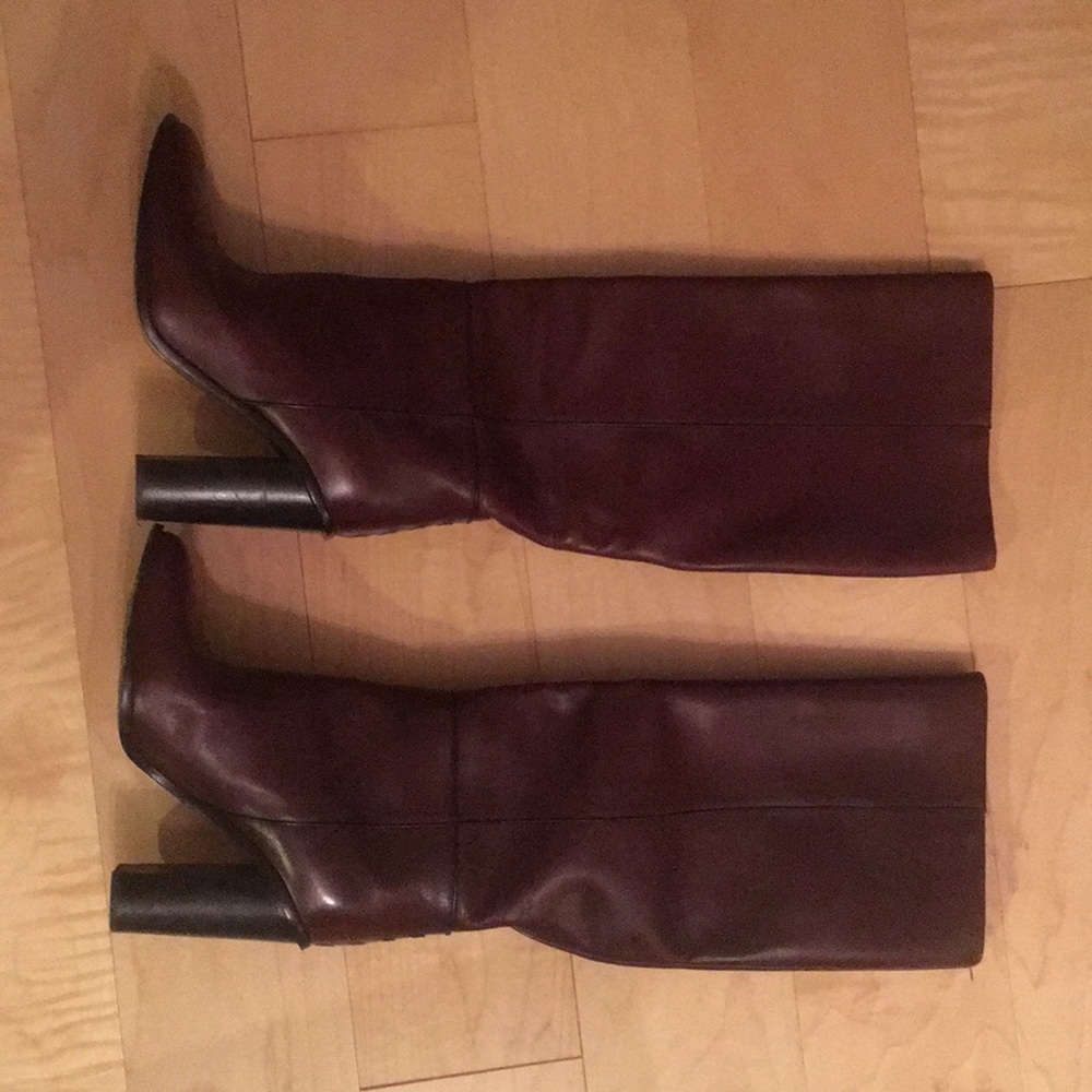 Authentic Proenza Schouler leather knee high boots